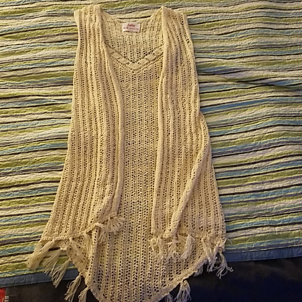 Justice Crochet vest!